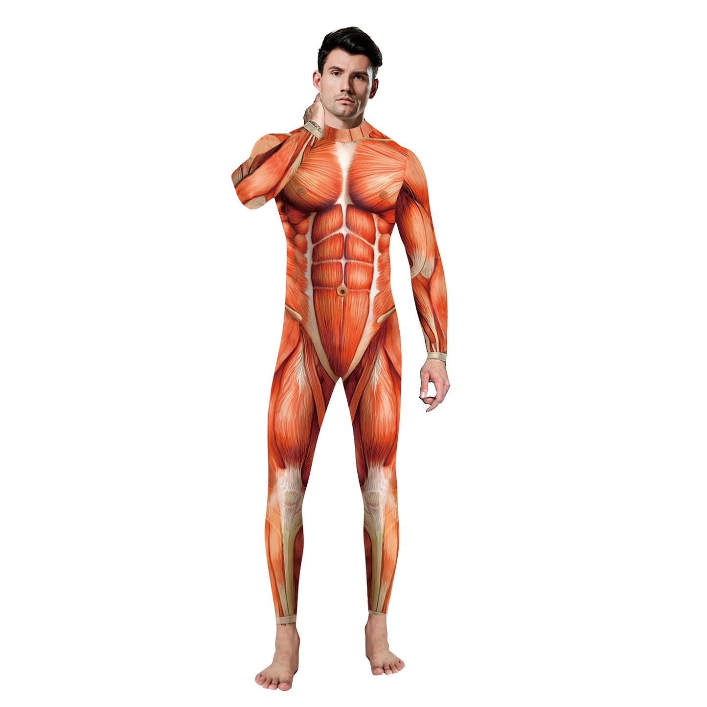 Red Muscle Costume
