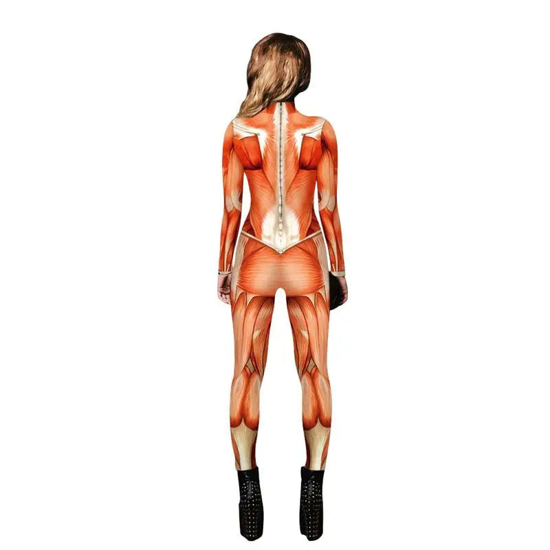 Red Muscle Costume