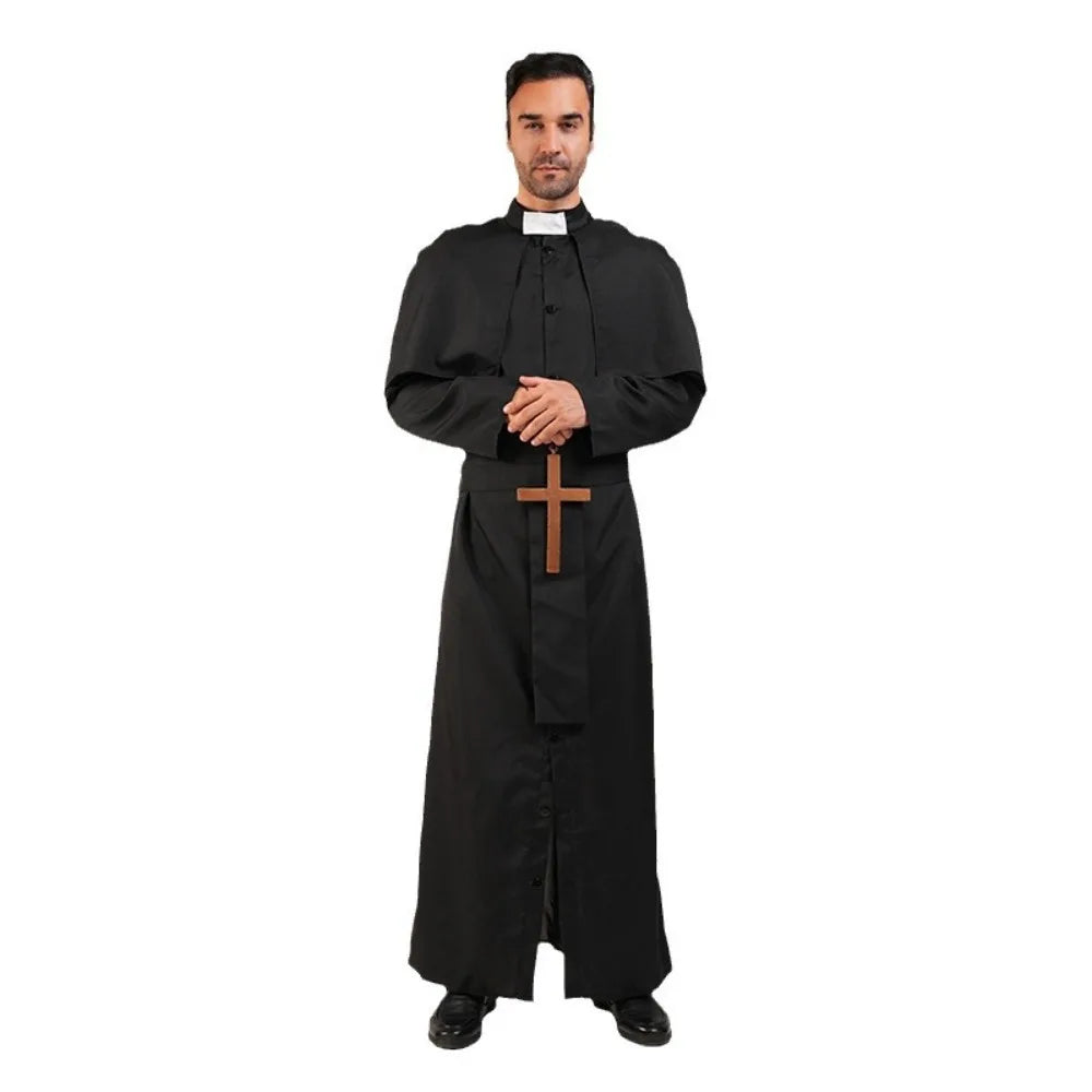 Black Priest Costume