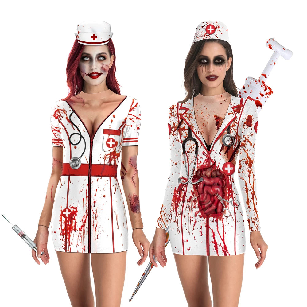 Bloody Nurse Costume