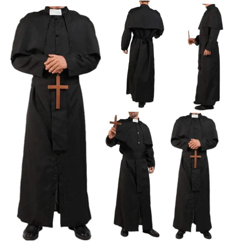 Black Priest Costume