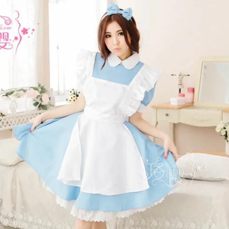 Blue Maid Costume