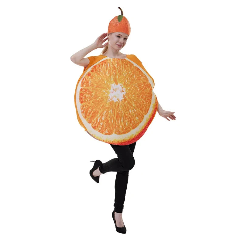 Orange Costume For Adult