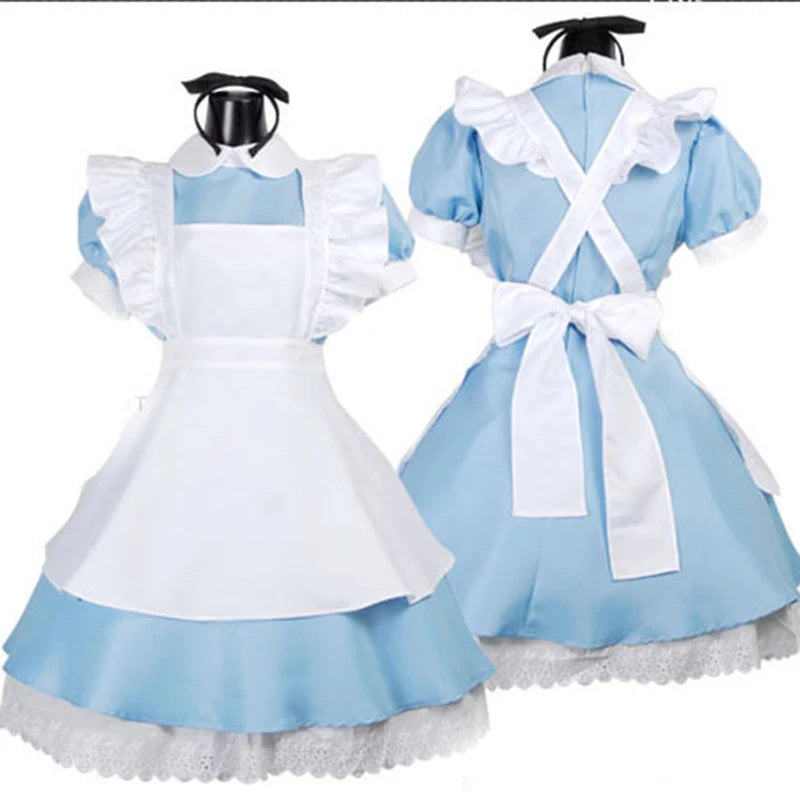 Blue Maid Costume