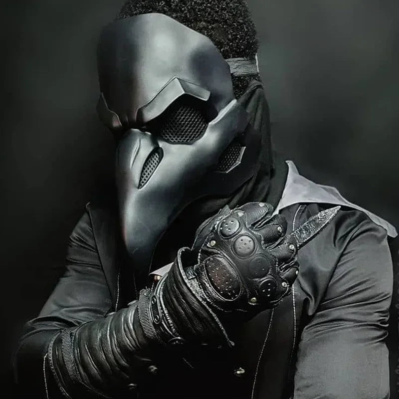 Punk Crow Mask