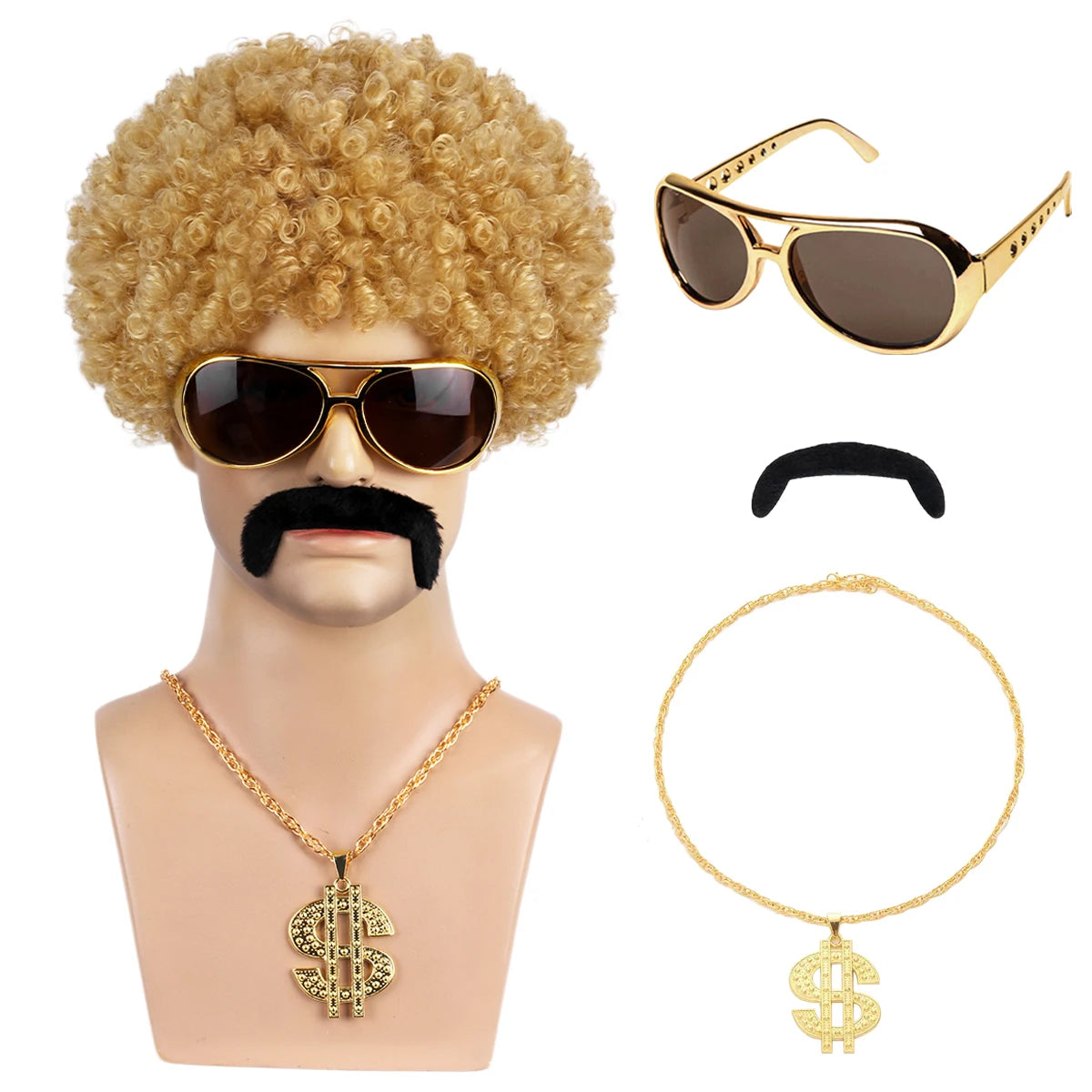 Afro Disco Wig
