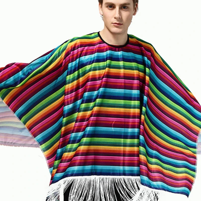 Mexican Poncho Costume