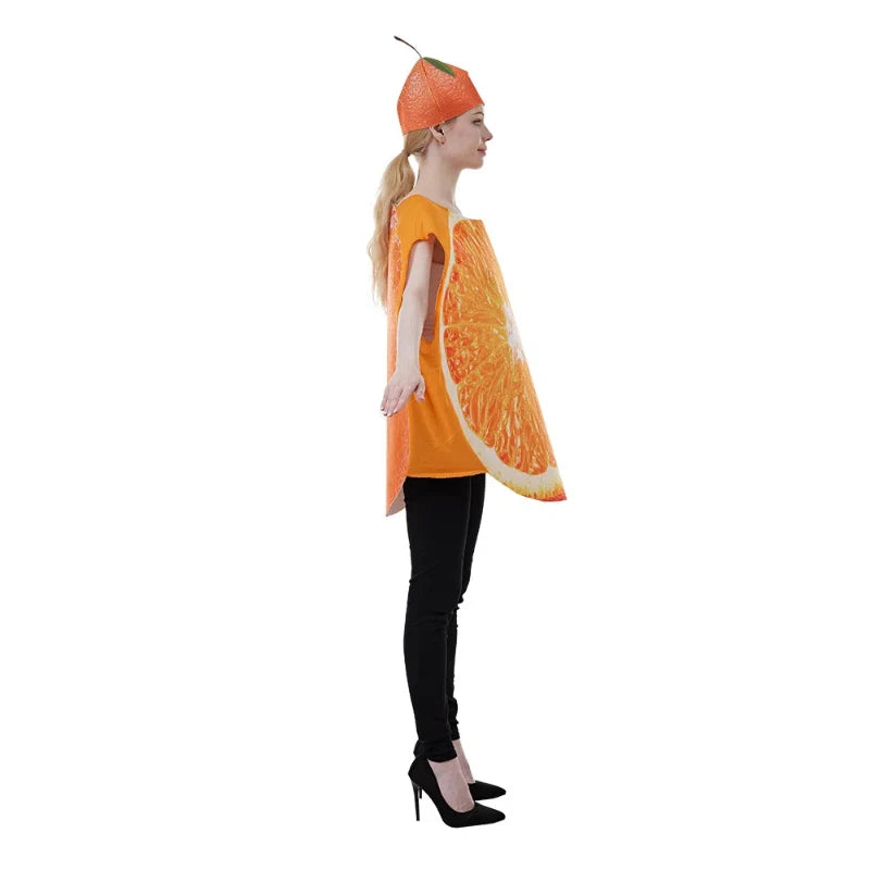 Orange Costume For Adult