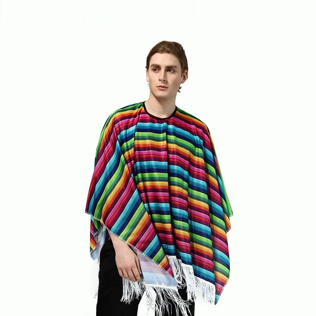 Mexican Poncho Costume