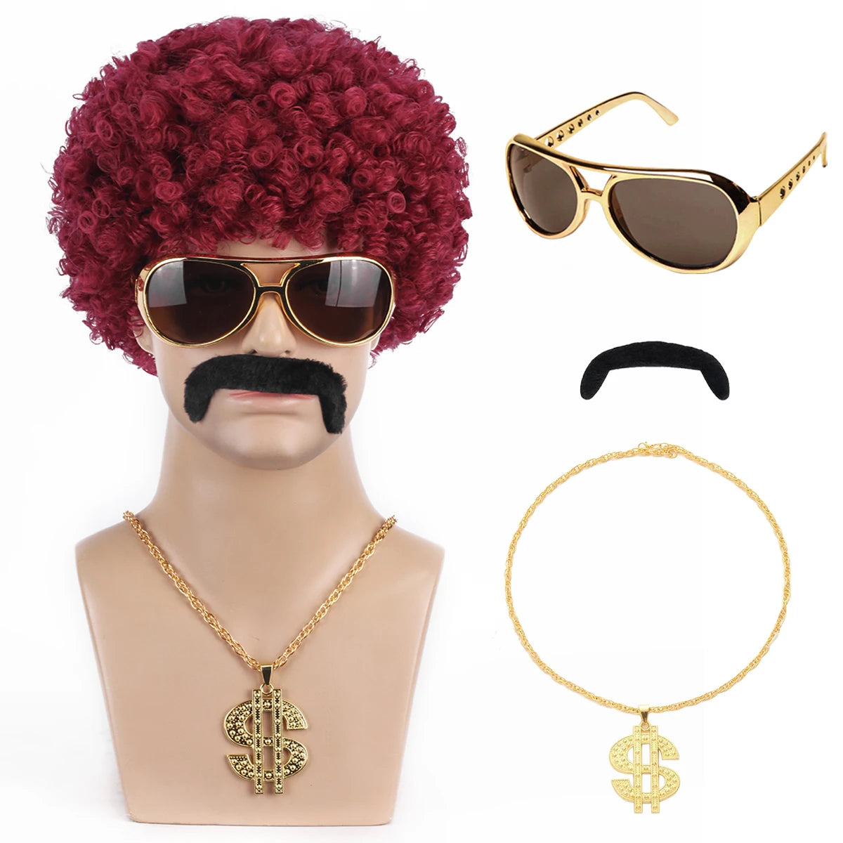 Afro Disco Wig