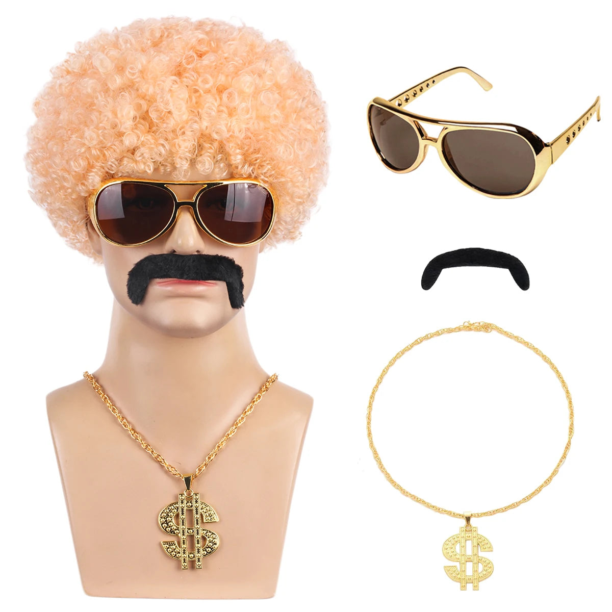 Afro Disco Wig