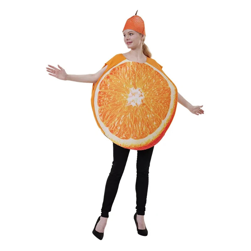 Orange Costume For Adult