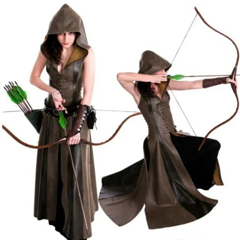 Leather Medieval Dress