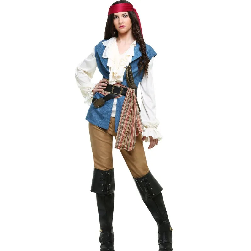 Blue Pirate Costume