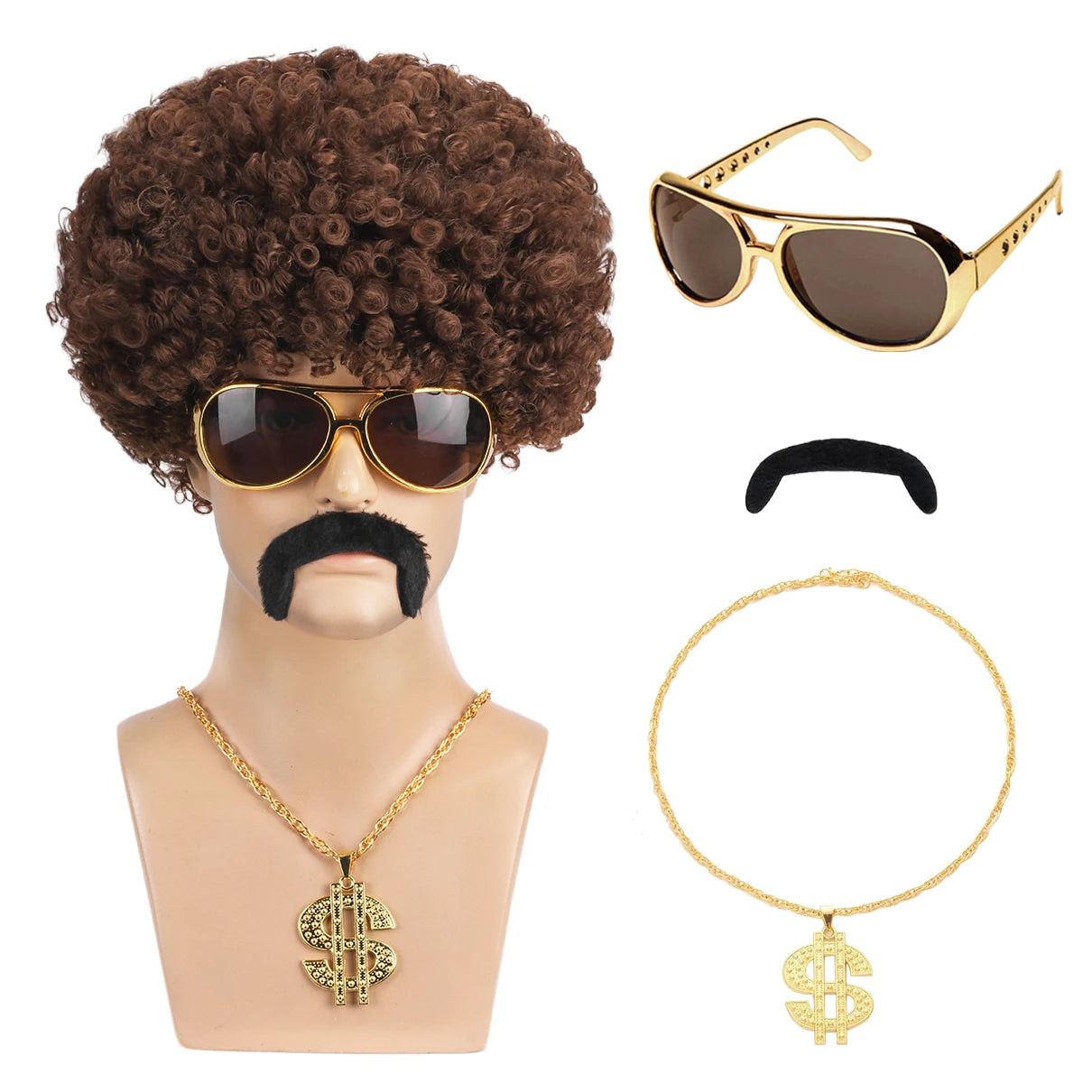 Afro Disco Wig