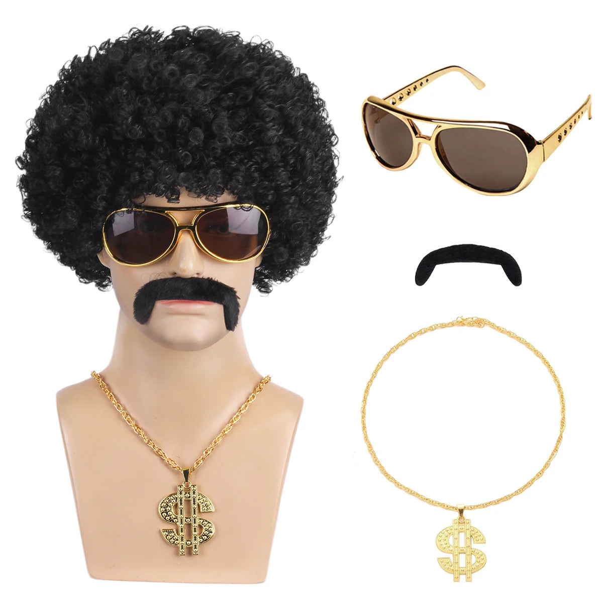 Afro Disco Wig