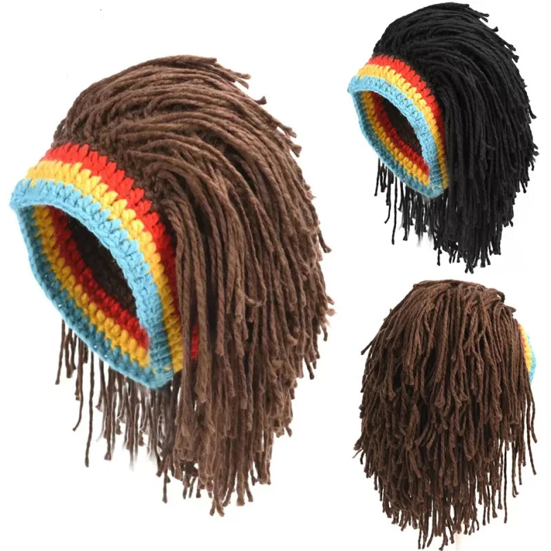 Rasta Wig Hat