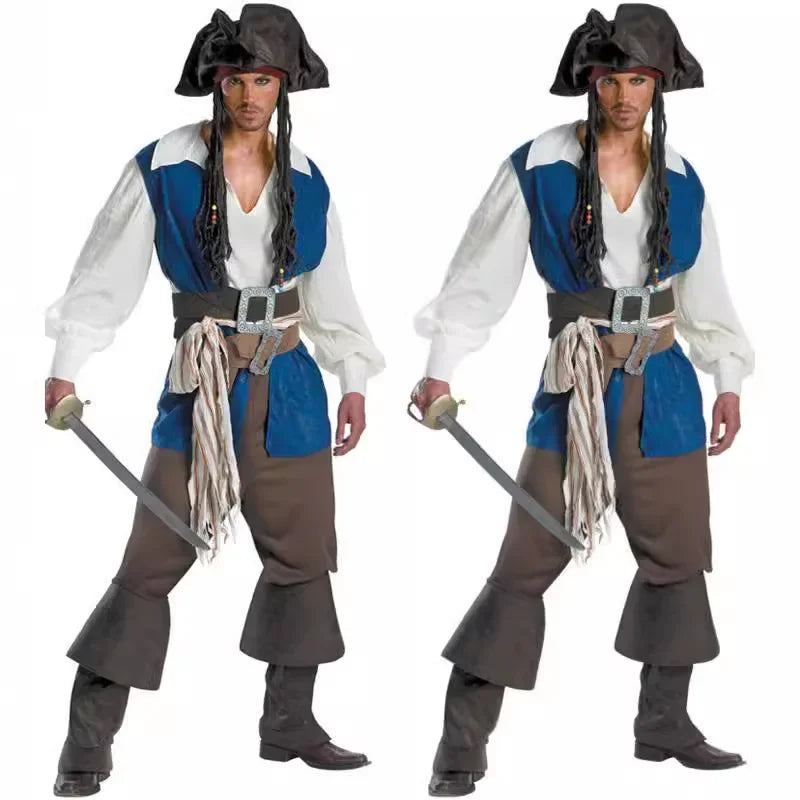 Blue Pirate Costume