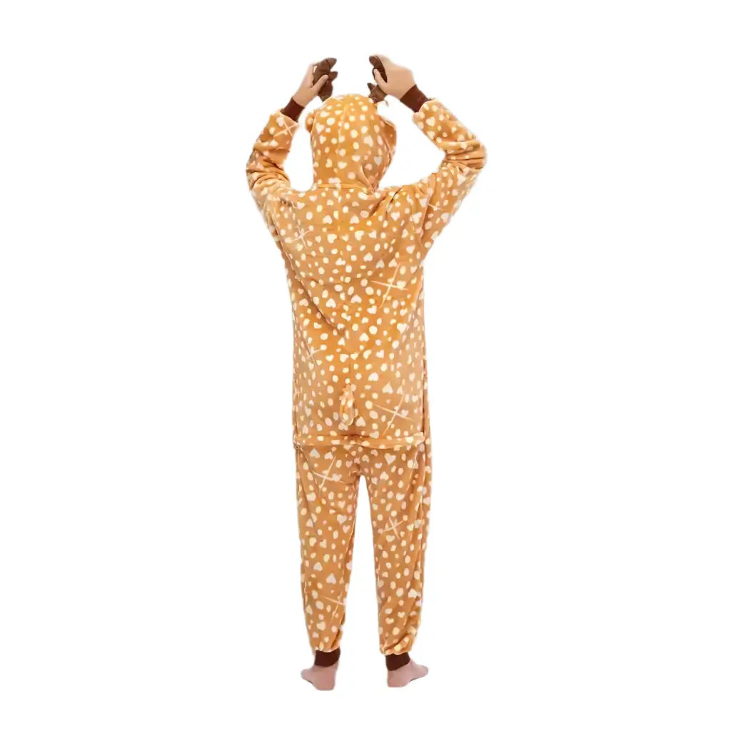 adult deer jumpsuit