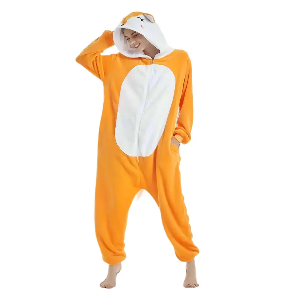 adult fox jumpsuit