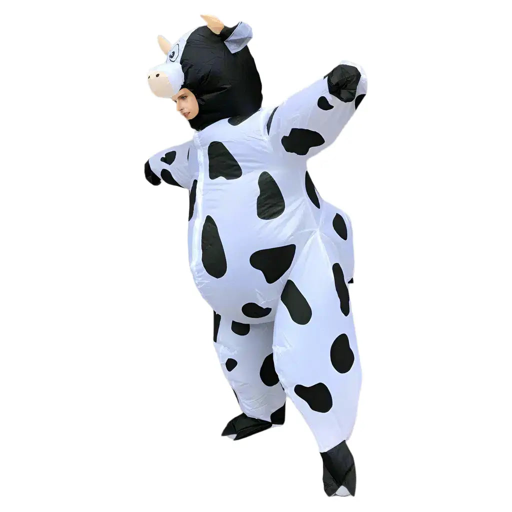 adult inflatable cow costume