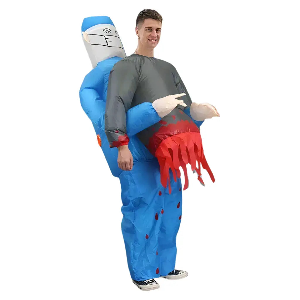 adult surgeon inflatable costume