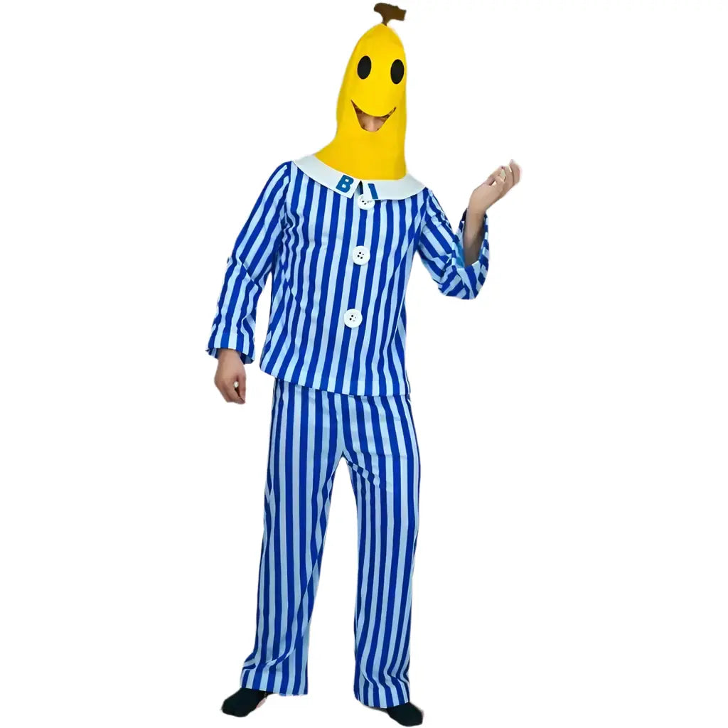 banana and pyjamas costumes