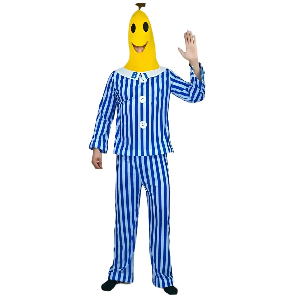 banana in pyjamas costume