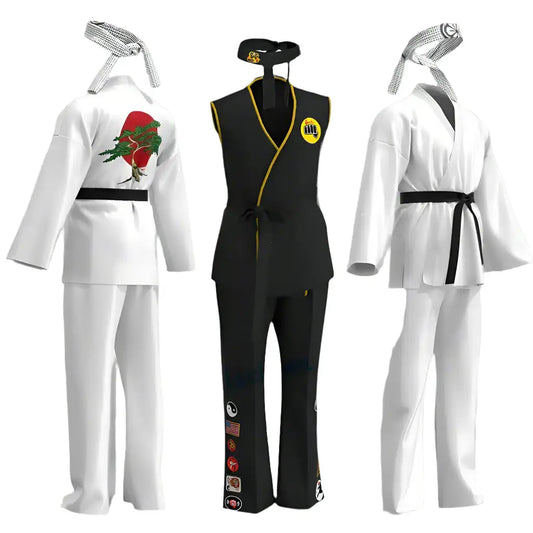 black karate costume