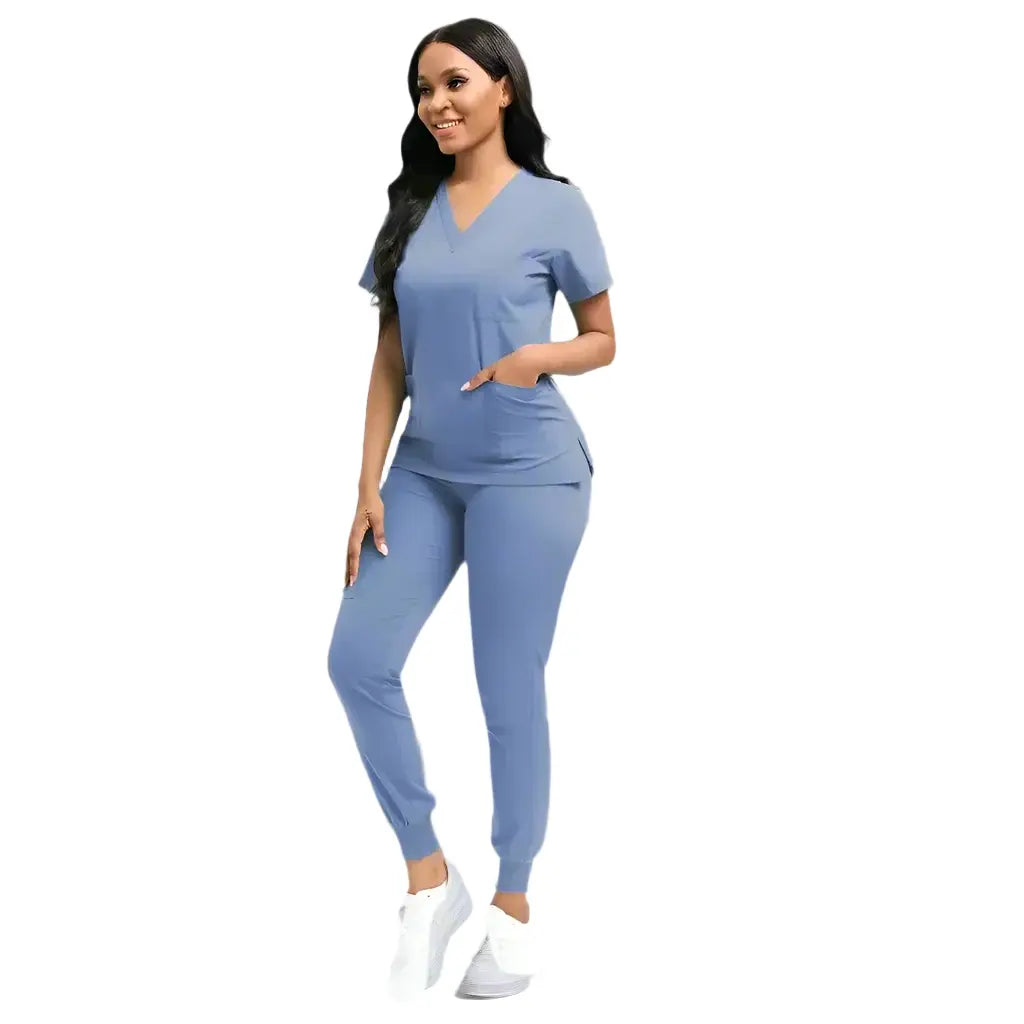 blue surgeon costume