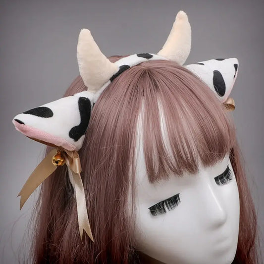 cow ears headband