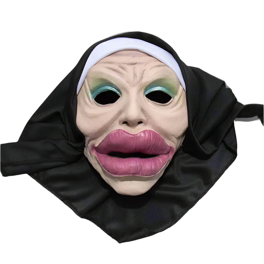 creepy nun mask