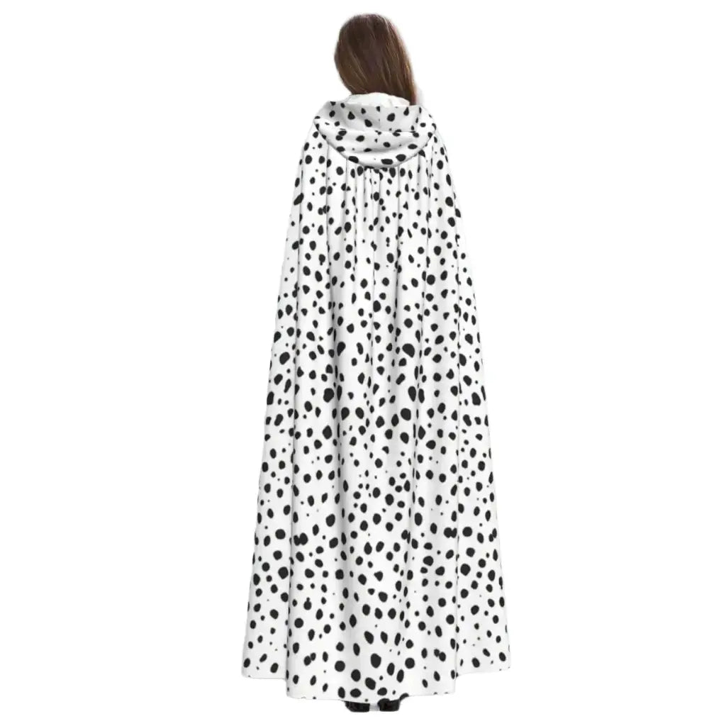 dalmatian fur cape