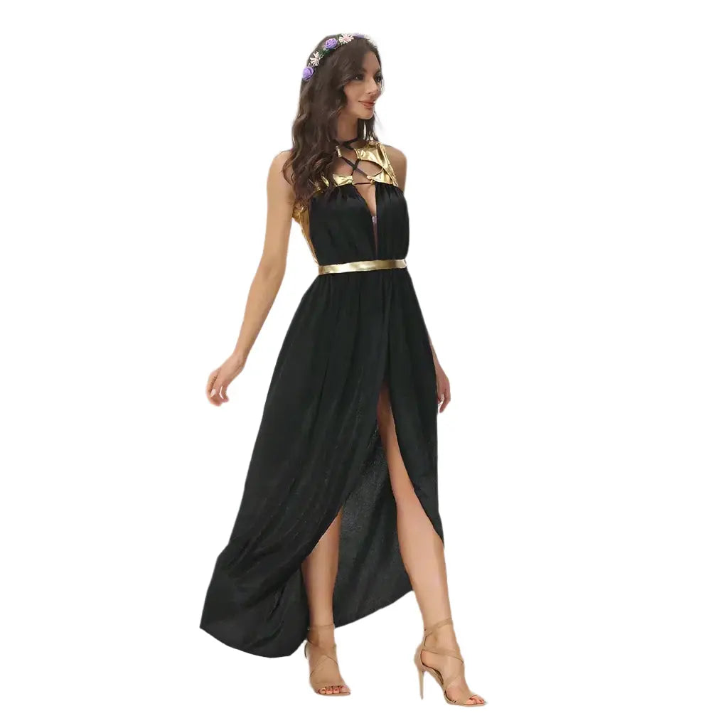 dark greek goddess costume