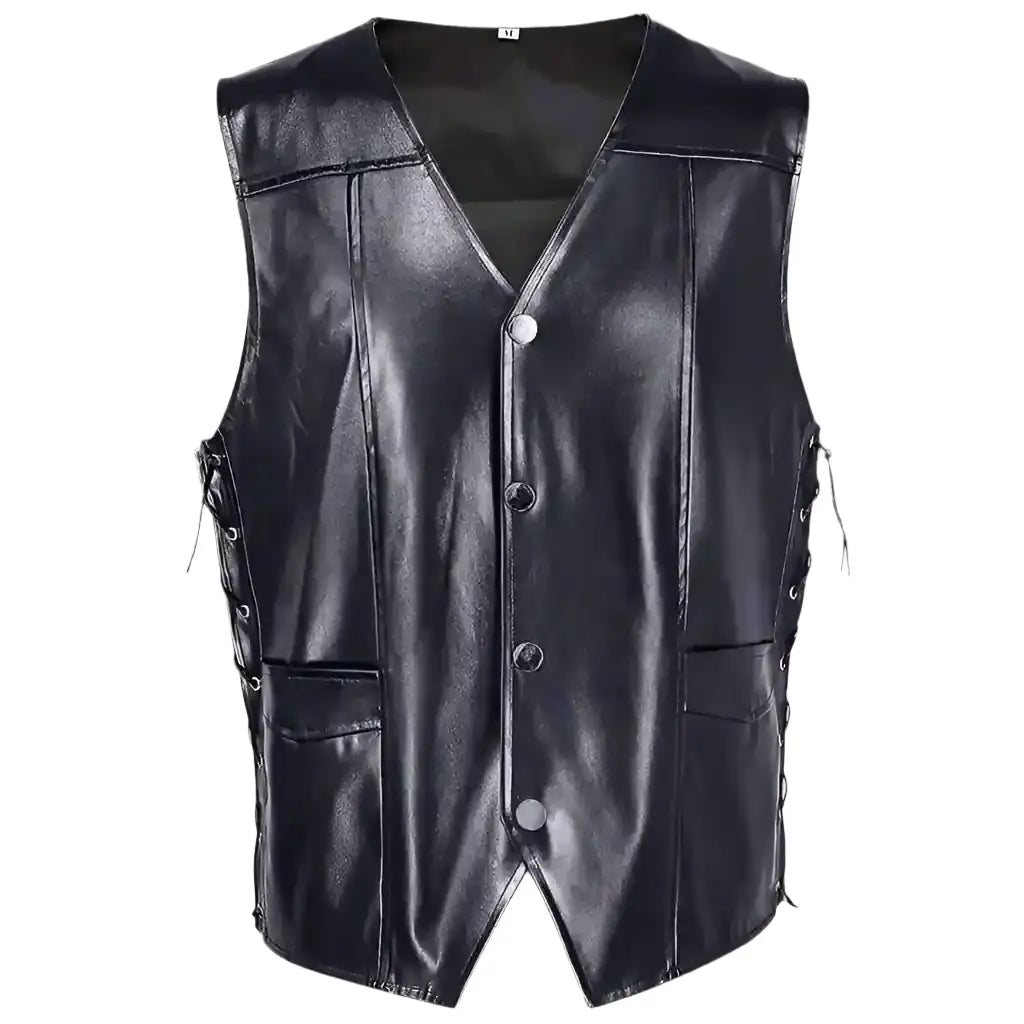 daryl dixon leather vest