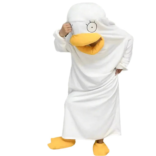 duck costume white