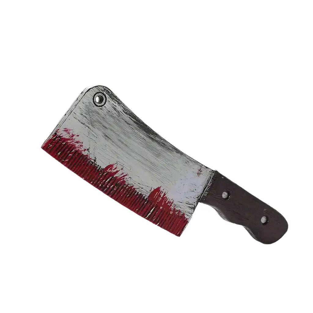 fake machete with blood