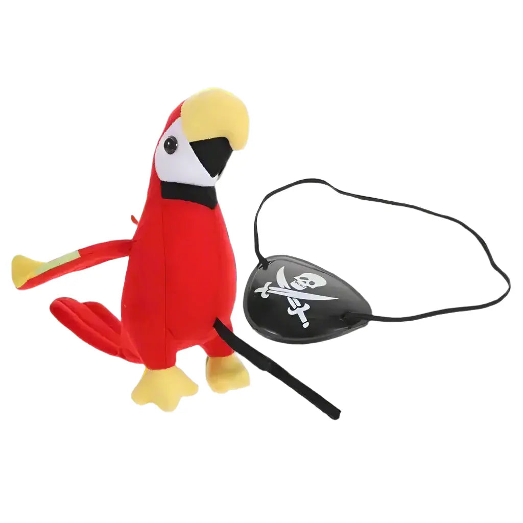 fake parrot for pirate costume