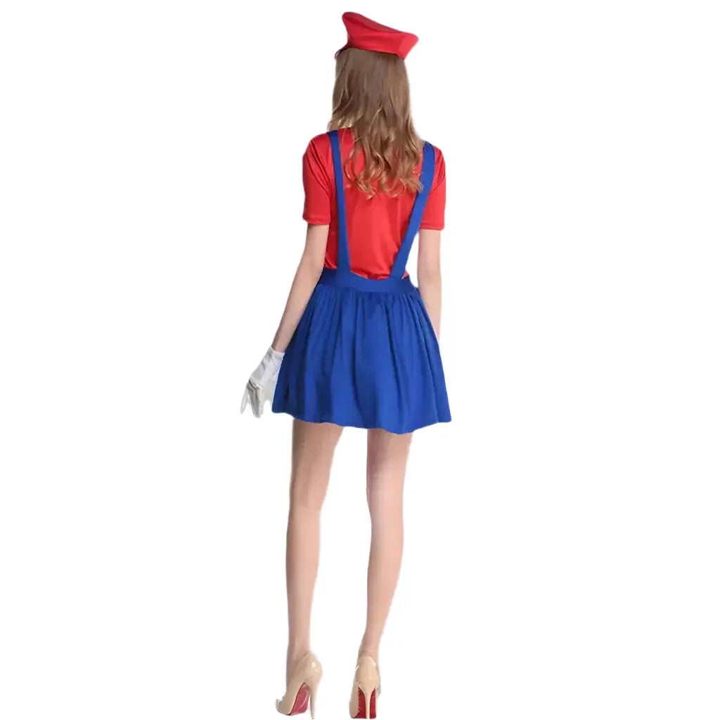 female mario costume