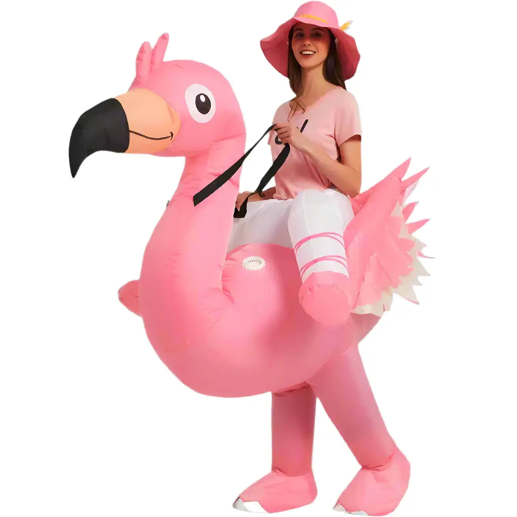 flamingo ride on costume