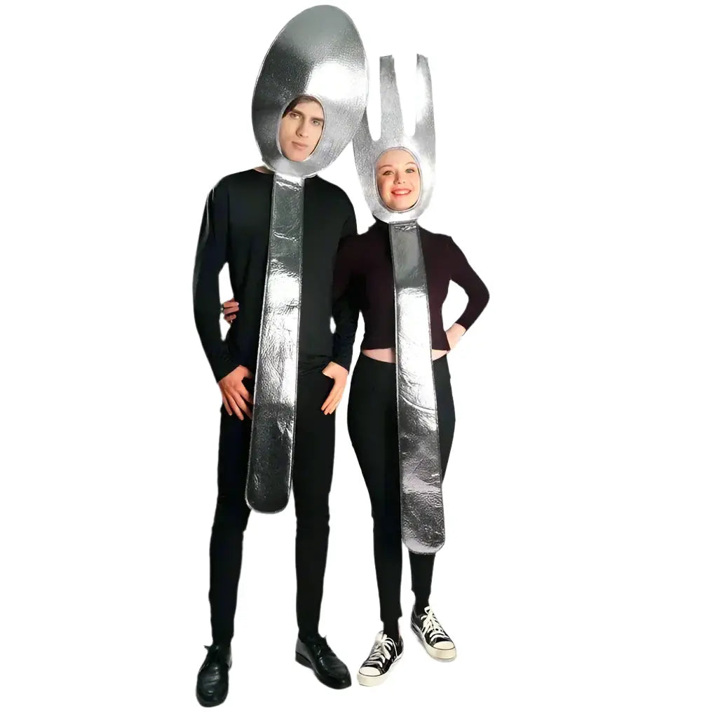 fork and spoon costume