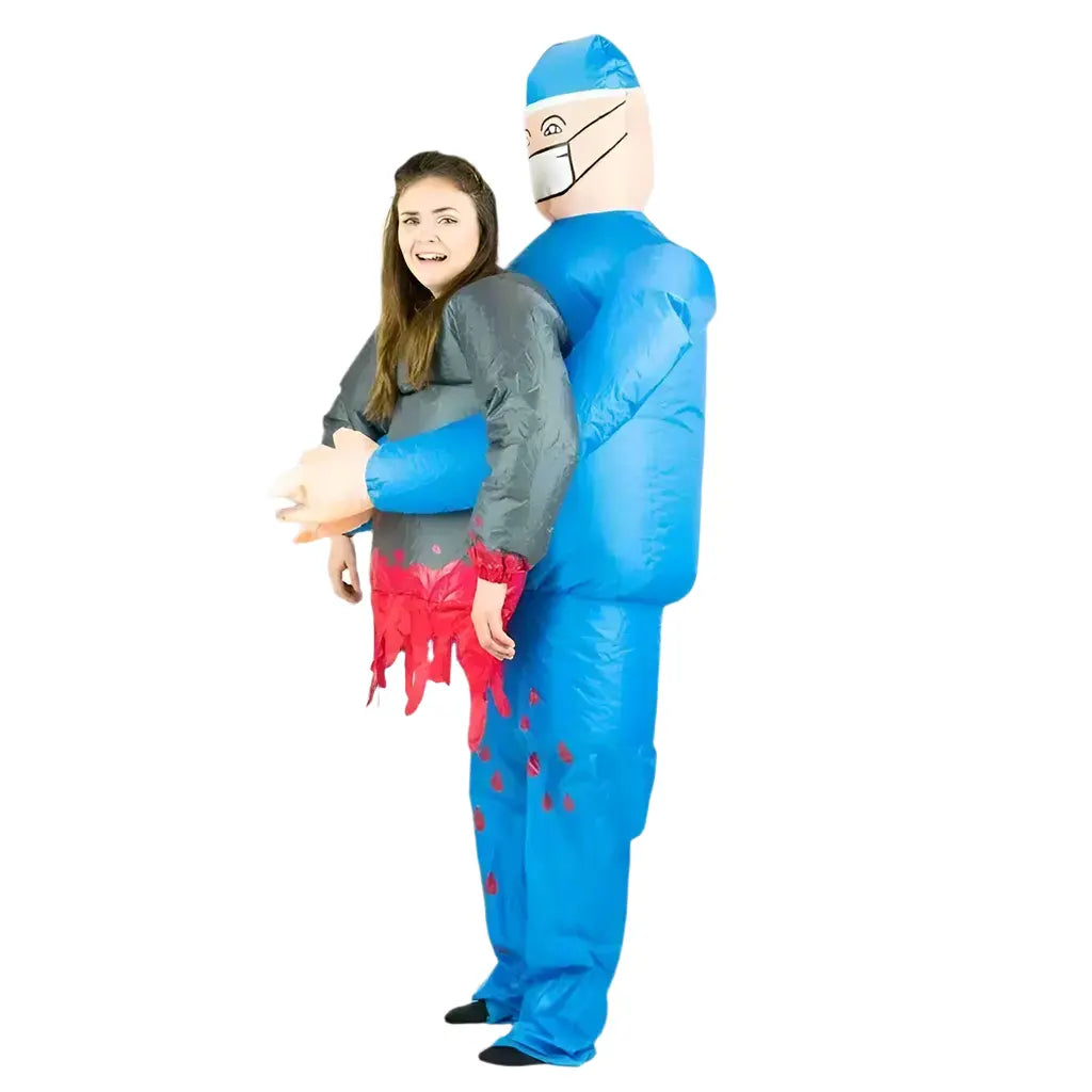 funny surgeon inflatable costume
