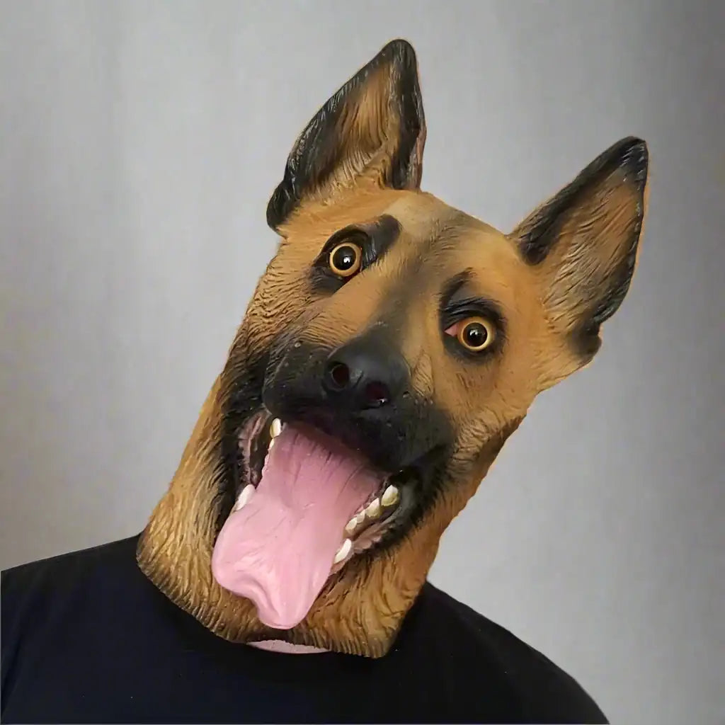 german shepherd dog mask