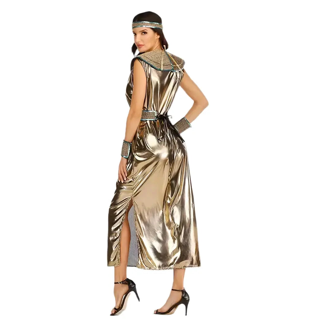gold egyptian costume women