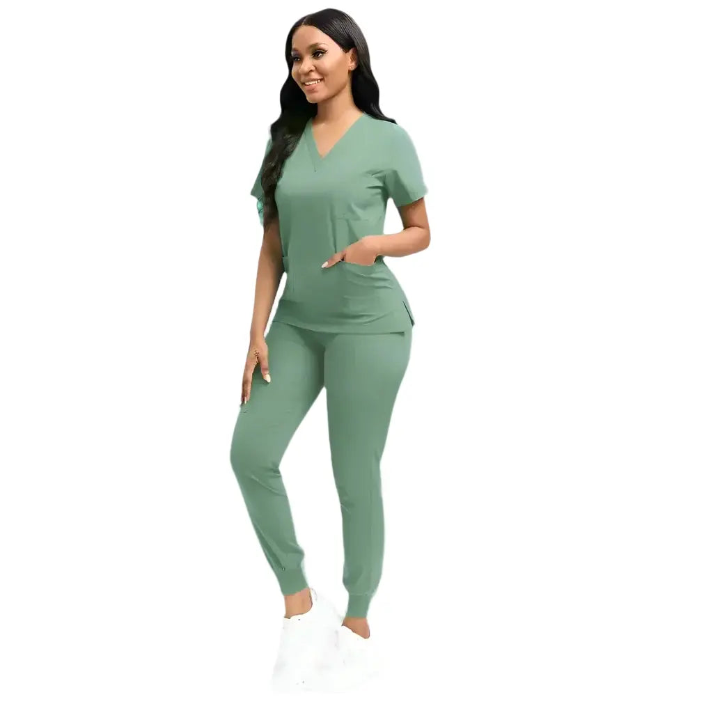 green surgeon costume