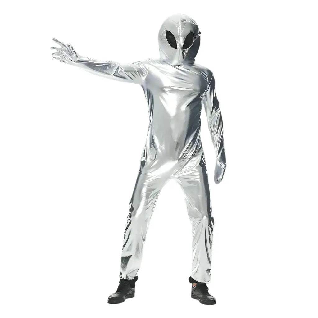 grey alien costume