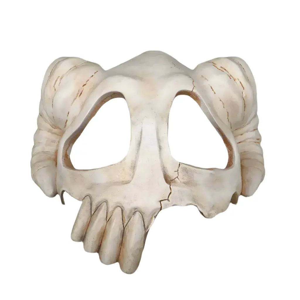half skull mask
