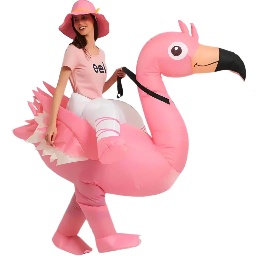 inflatable flamingo costume