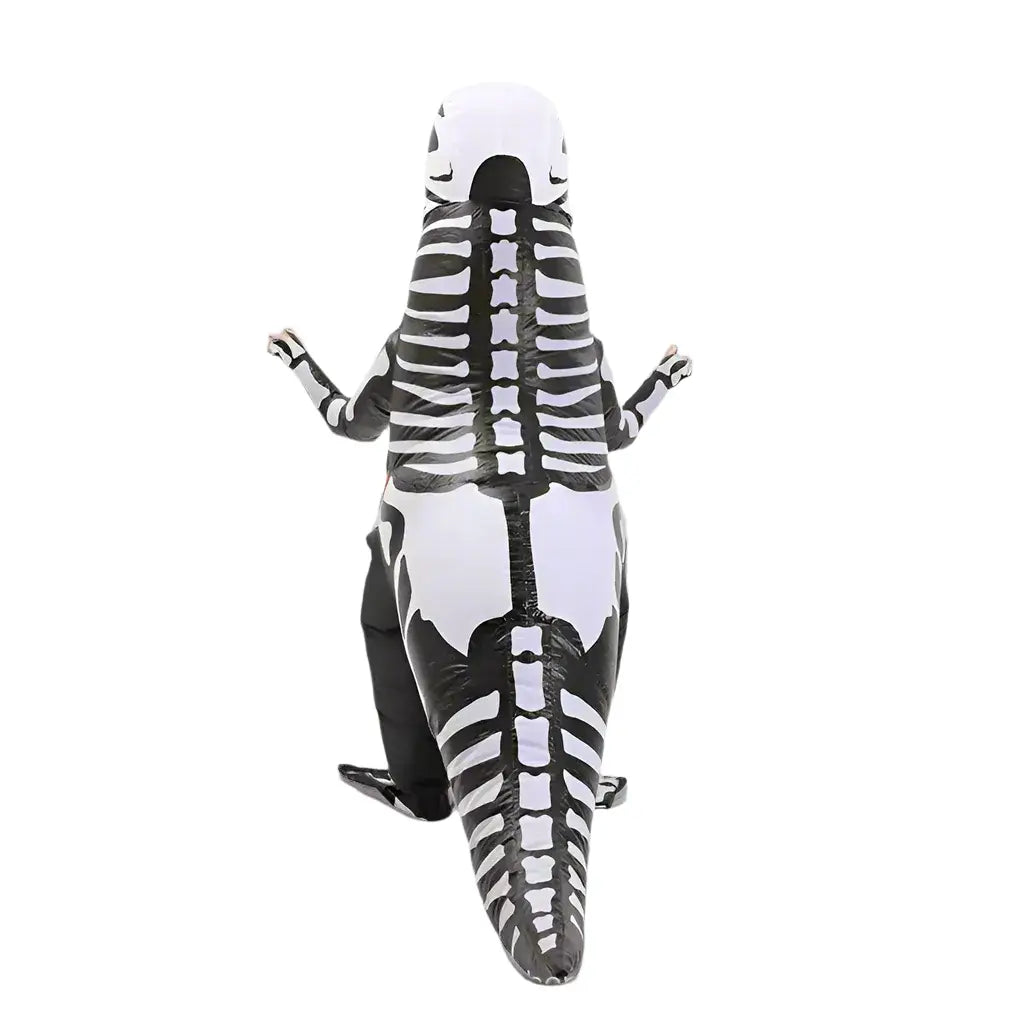 inflatable t rex skeleton costume