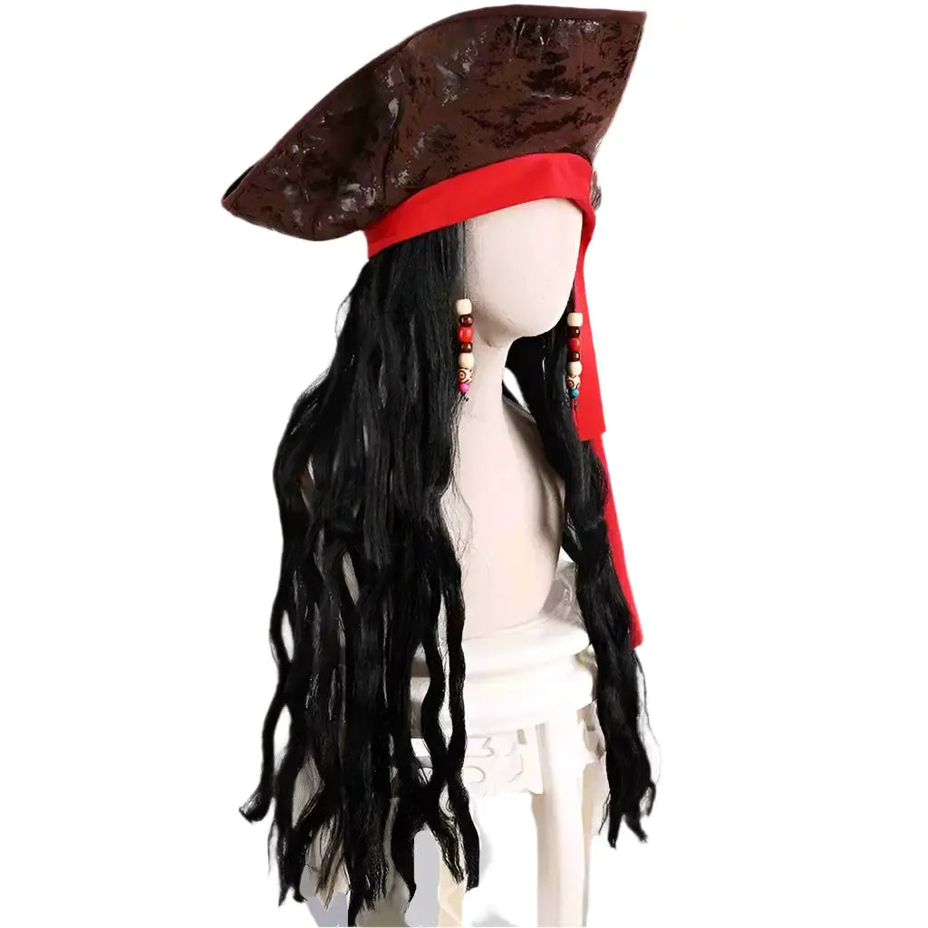 jack sparrow wig and hat